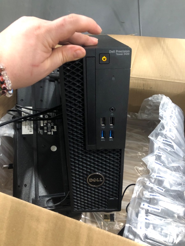 Photo 6 of (USED AND ONLY FOR PARTS)Dell Precision Tower 3420 SFF Intel Core i5-6500 3.2GHz, 8 GB RAM, 256 GB Solid State Drive, DVDRW, Windows 10 Pro 64bit, 