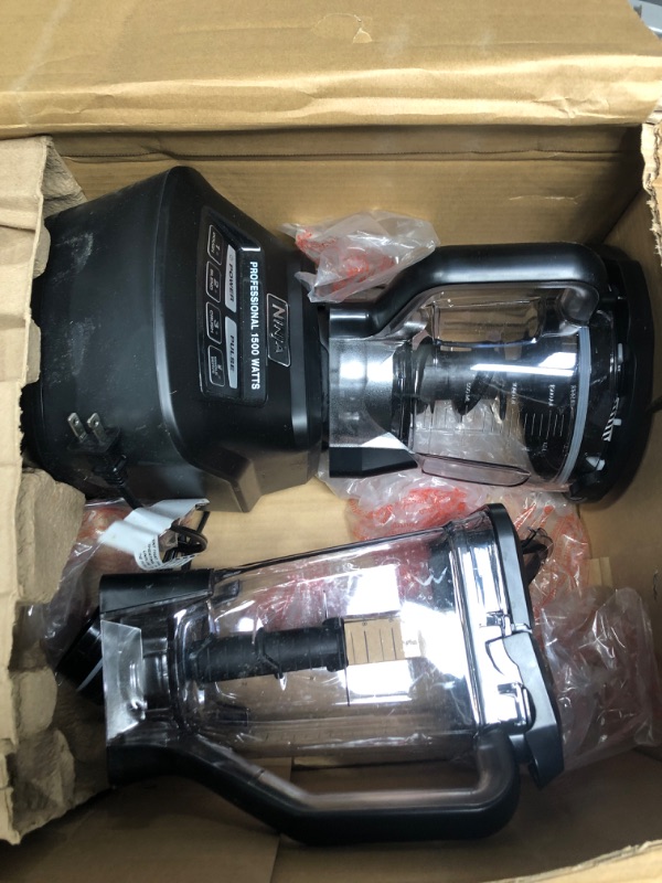 Photo 2 of *Parts only* Ninja BL770AMZ Mega Kitchen System, 72 oz. Pitcher, 8-Cup Food Processor, 16 oz. Single Serve Cup, 1500-Watt, Black