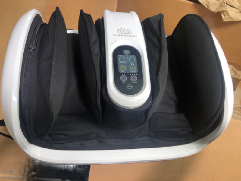 Photo 4 of Cloud Massage Shiatsu Foot Massager Machine - Increases Blood Flow Circulation, Deep Kneading, with Heat Therapy - Deep Tissue, Plantar Fasciitis, Diabetics, Neuropathy (with Remote)