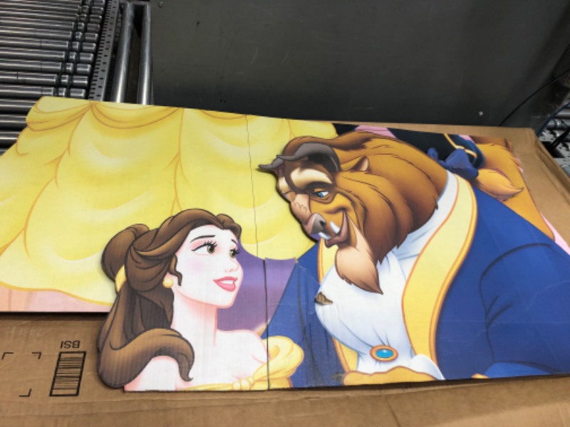 Photo 2 of Advanced Graphics Belle & Beast Life Size Cardboard Cutout Standup - Disney's Beauty and The Beast