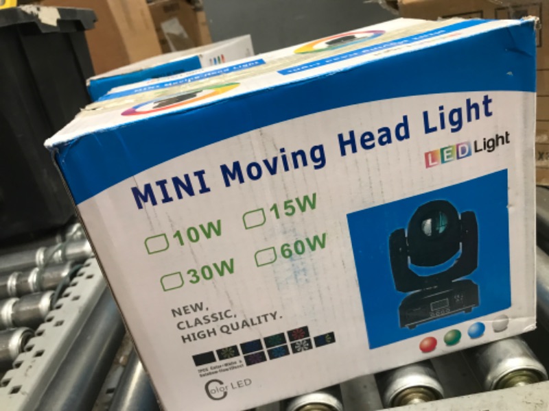 Photo 1 of **USED**
LED LIGHT MINI MOVING HEAD LIGHT