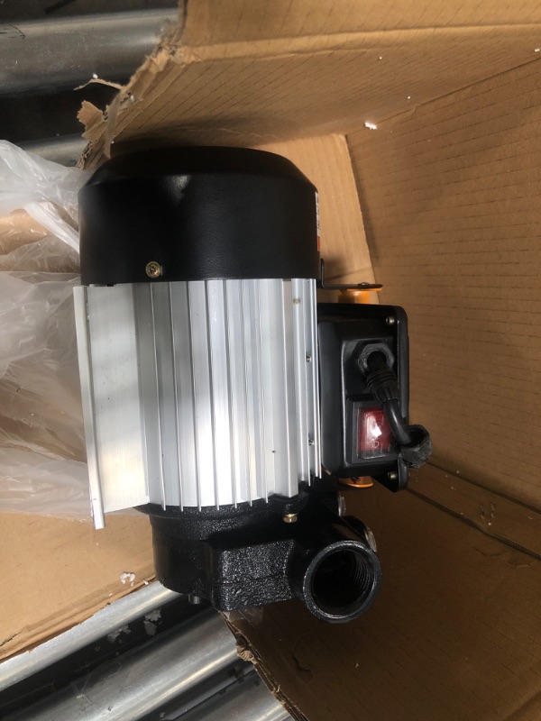 Photo 3 of 110V AC 550W Self Priming Electric Transfer Pump, 60L/min Oil Transfer Pump Fuel Diesel Kerosene Biodiesel Pumps For Vehicles, Construction Sites, Farms