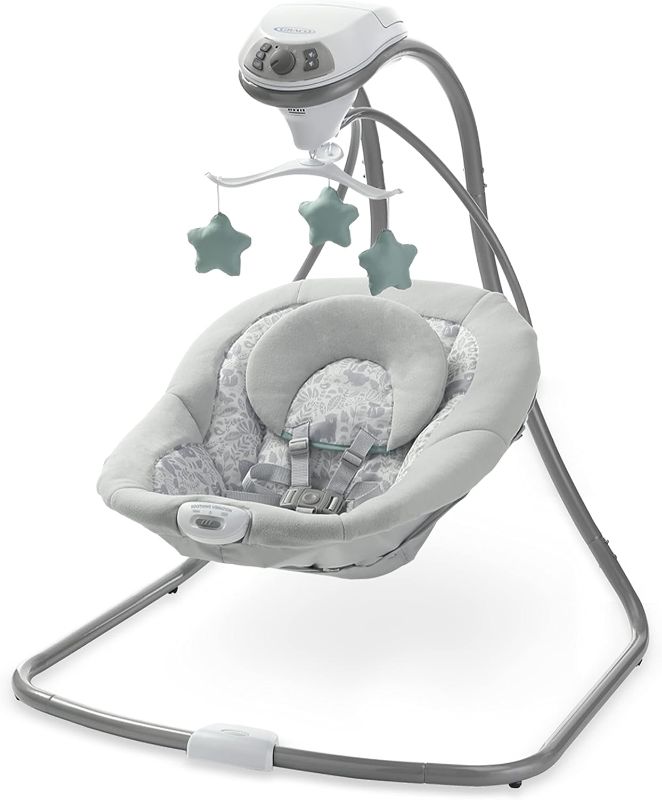 Photo 1 of 
Graco® Simple Sway™ Swing, Ivy
Color:Ivy
Style:Simple Sway
Pattern Name:Swing