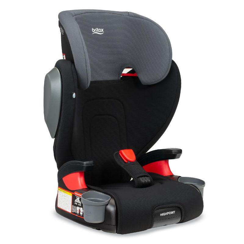 Photo 1 of 
Britax Highpoint Backless Belt-Positioning Booster Seat, SafeWash Black Ombre
Color:Black Ombre