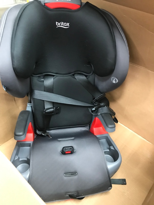 Photo 2 of 
Britax Highpoint Backless Belt-Positioning Booster Seat, SafeWash Black Ombre
Color:Black Ombre