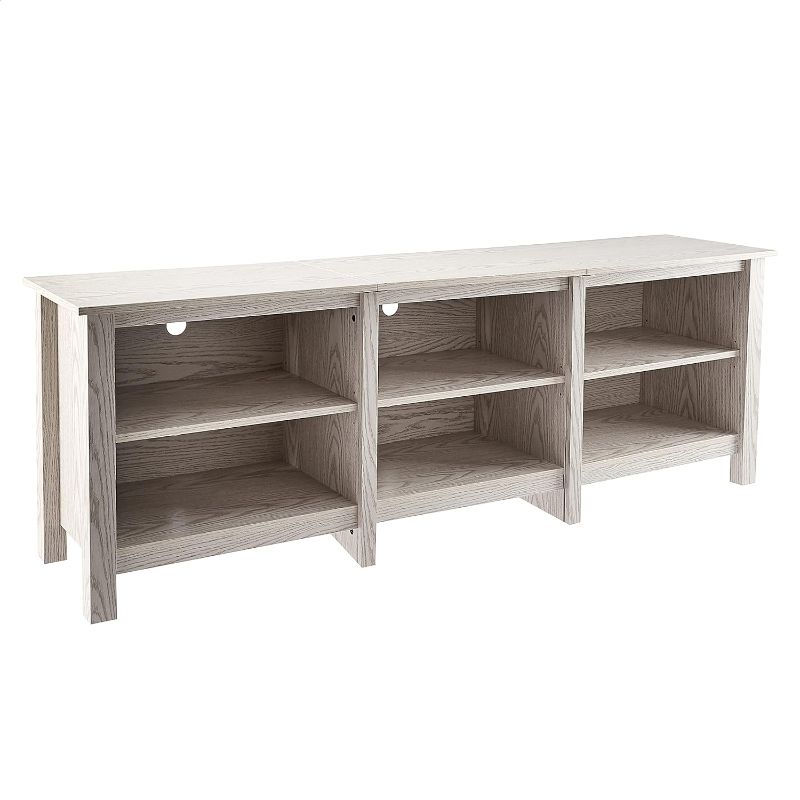 Photo 1 of 
Description Photo for Reference Only***ROCKPOINT
 TV Stand Storage Media Console Entertainment Center,White
Style:Modular TV Stand
Color:White