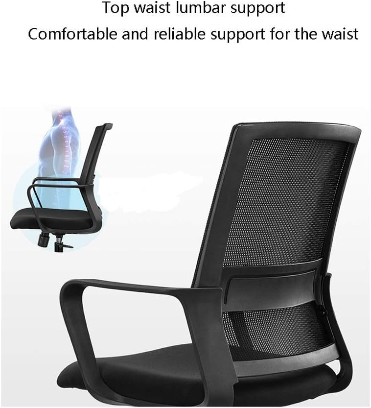 Photo 1 of 
Office Chair,Ergonomics Mesh Computer Desk Back Adjustable High Swivel Desk Chair
Color:Black
Size:A