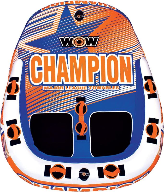 Photo 1 of 
Did Not Inflate***WOW Sports Champion Towable
Style:1-2p Towable