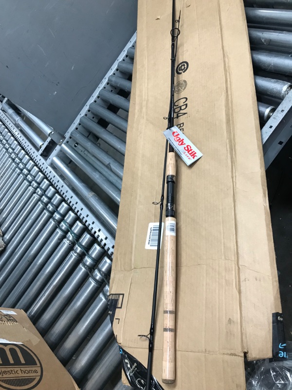 Photo 2 of 
Ugly Stik 6’6” Elite Spinning Rod, Two Piece Spinning Rod, 6-14lb Line Rating, Medium Rod Power, Extra Fast Action, 1/4-5/8 oz. Lure Rating