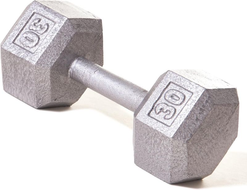 Photo 1 of 
Champion Barbell Solid Hex Dumbbells
Style:30 lbs