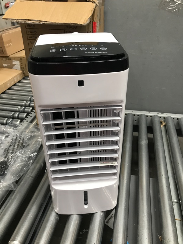Photo 2 of 
Evaporative Air Cooler,3-IN-1 Windowless Portable Air Conditioner,Oscillation Swamp Cooler and Humidification-Includes Ice Packs-12 Hour Timer&Remote...
Color:Pearl White
