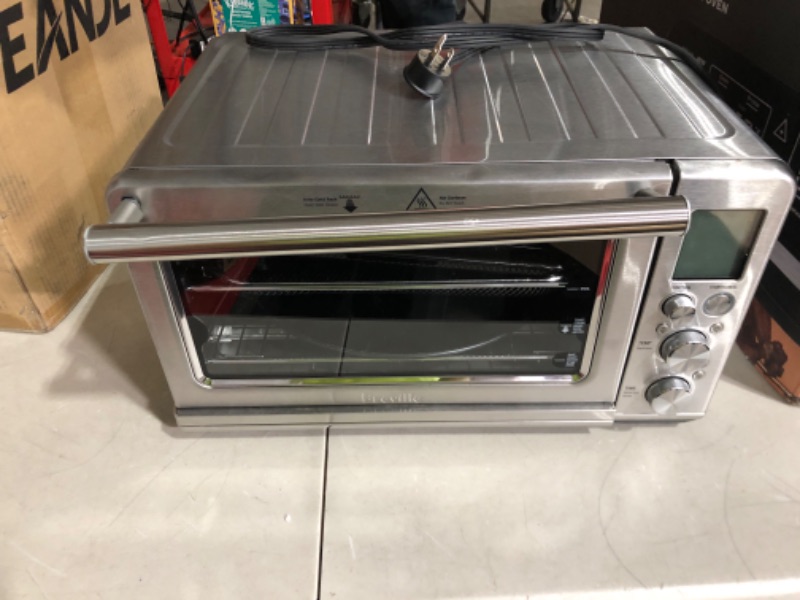 Photo 2 of **PARTS** **DAMAGE** **SEE NOTES** Breville Smart Oven Air Fryer Toaster Oven, Brushed Stainless Steel, BOV860BSS