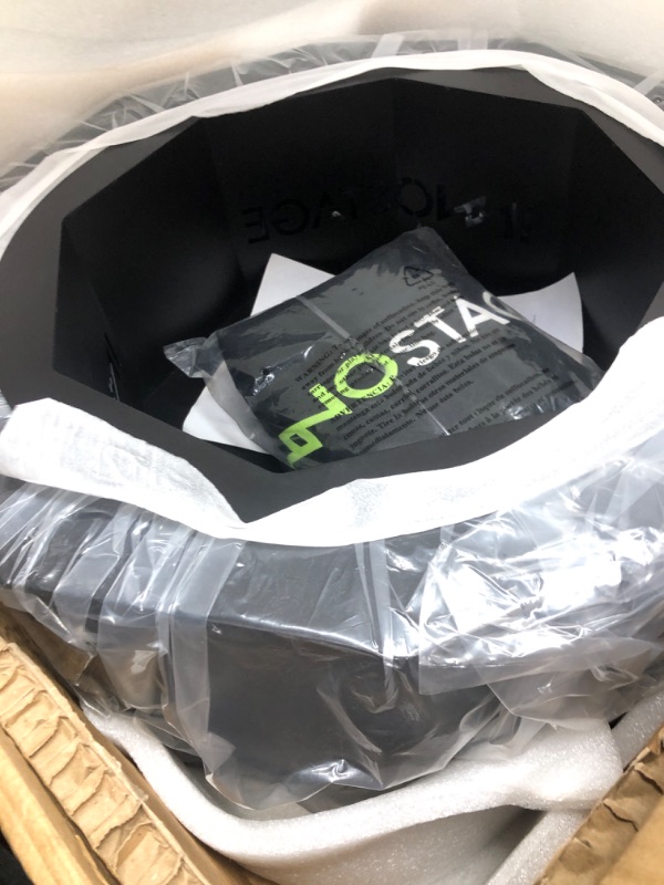 Photo 1 of 21" Smokeless Fire Pit Patented with Portable Carrying Storage Bag Outdoor Living, Low Smoke Firepit Wood Pellet Burning Spark, Outside Backyard Bonfire, Fireplace, Camping Grill Cooking on Beach - L L Black