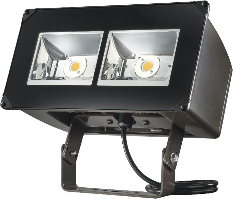 Photo 1 of **DAMAGE**Lumark NFFLD-C40-T Night Falcon 128W Carbon Outdoor Integrated LED Area Light with Trunnion Mounting, Bronze
