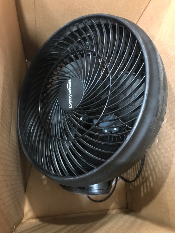 Photo 2 of Amazon Basics 3 Speed Small Room Air Circulator Fan, 11-Inch 11-Inch Air Circulator Fan