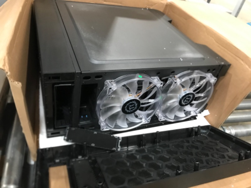 Photo 1 of Thermaltake Core V71 Tempered Glass Edition E-ATX Full Tower Tt LCS Certified Gaming Computer Case CA-1B6-00F1WN-04