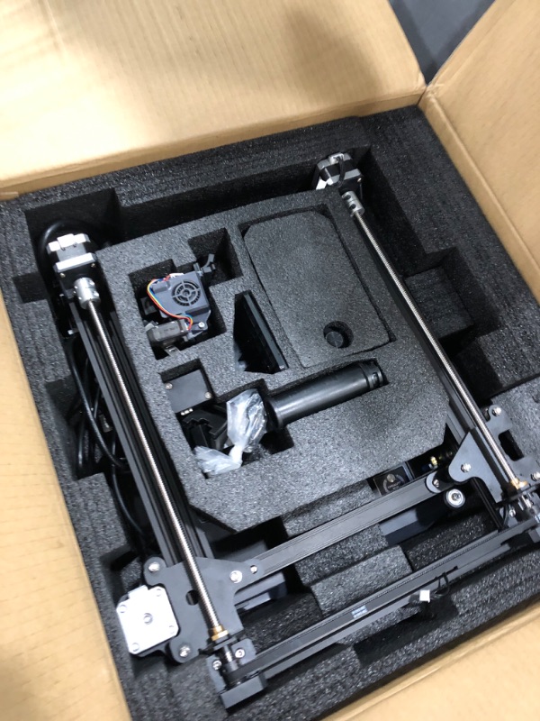 Photo 2 of Creality 3D Printer Ender 3 S1 with CR Touch Auto Leveling, High Precision Z-axis Double Screw, Removable Build Plate, Beginners Professional FDM 3D Printer 8.66"(L) x 8.66"(W) x 10.63"(H)