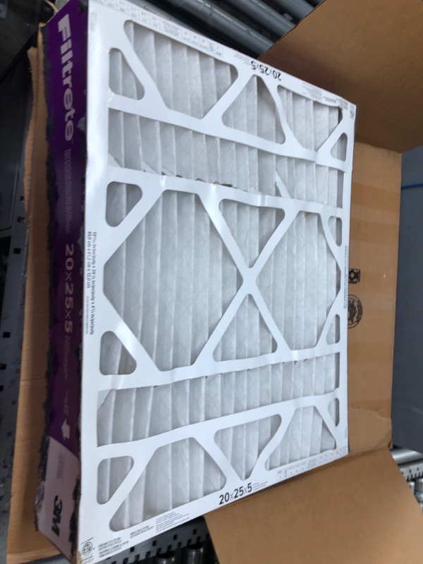 Photo 2 of 20 in. x 25 in. x 5 in. Lennox Replacement Pleated Air Filter FPR 9, MERV 13
