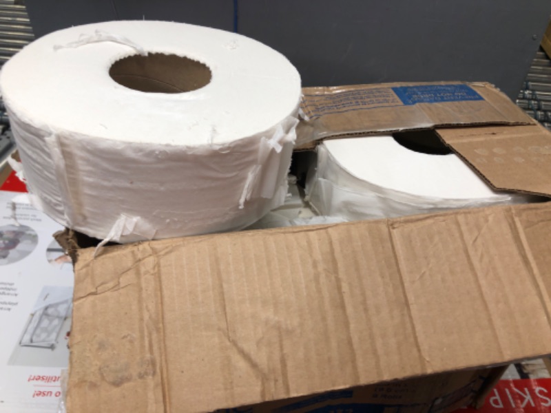 Photo 1 of 8 rolls of jumbo toilet paper 