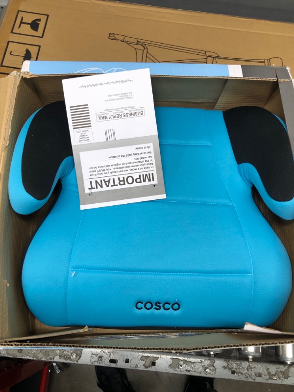 Photo 3 of Cosco Topside Backless Booster Car Seat, Turquoise