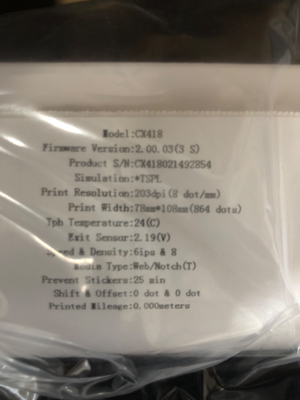 Photo 3 of K Comer Shipping Label Printer 150mm/s High-Speed 4x6 Direct Thermal Label Printing for Shipment Package 1-Click Setup on Windows/Mac,Label Maker Compatible with Amazon, Ebay, Shopify, FedEx,USPS,Etsy BASIC VERSION