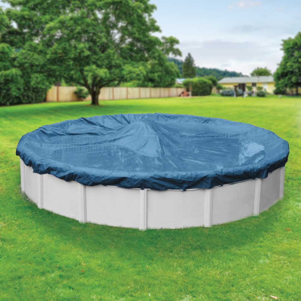 Photo 1 of 12' ROUND POOL SIZE - IMPERIAL BLUE   YUNVI 
