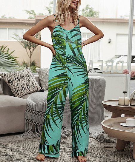 Photo 1 of DEEP SELF  WOMENS JUNGLE GREEN  JUMPSUIT