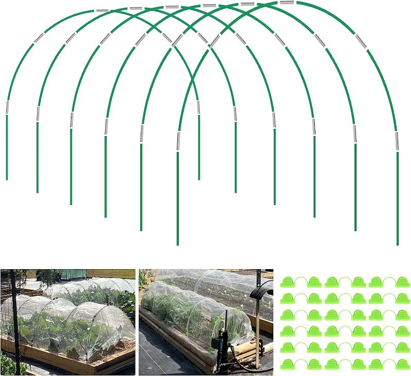 Photo 1 of 36pcs Greenhouse Hoops Grow Tunnel