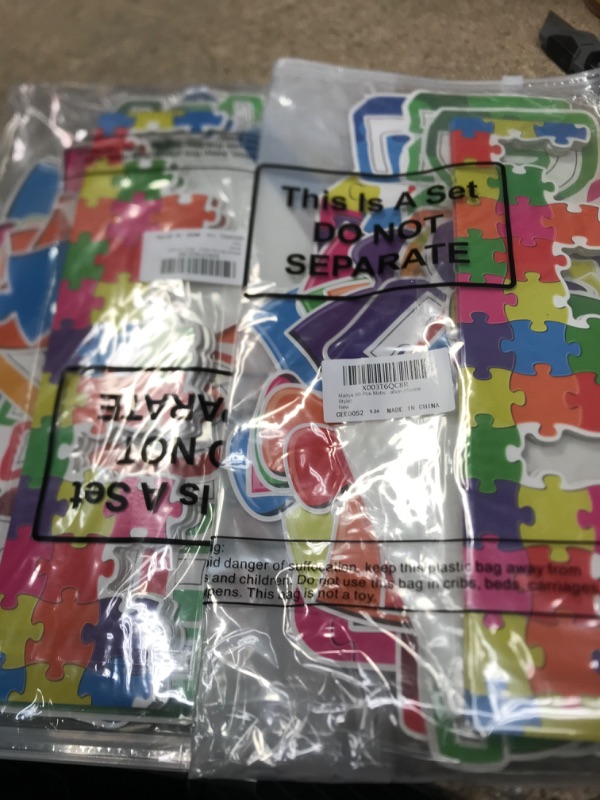 Photo 1 of 68Pc Motivational puzzle sign 2pk