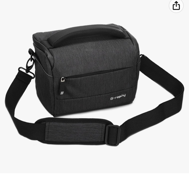 Photo 1 of  Camera Bag Case Waterproof DSLR Insert Bag for Nikon, Canon, Sony, Olympus, Pentax and etc(Black)