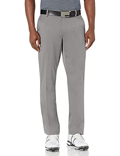 Photo 1 of Amazon Essentials Men's Straight-Fit Stretch Golf Pant, Grey, 42W X 30L
