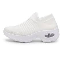 Photo 1 of Air Cushion Top Sneakers - White - Sz 10