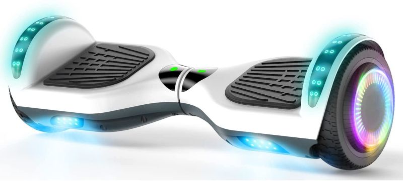 Photo 1 of LIEAGLE Hoverboard, 6.5" Self Balancing Scooter Hover Board with Bluetooth Wheels LED Lights for Kids Adults https://a.co/d/55BVOId