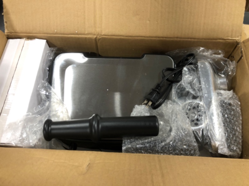 Photo 1 of ALTRA LIFE Meat Grinder, Sausage Stuffer, [2800W Max] Electric Meat Mincer with Stainless Steel Blades & 3 Grinding Plates,Sausage Maker & Kubbe Kit for Home Kitchen & Commercial Using (MG090-M)