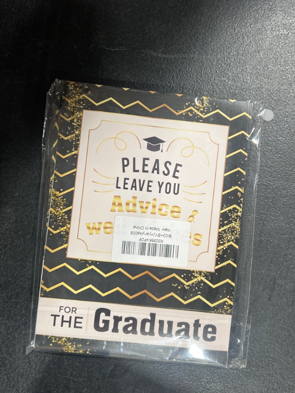 Photo 2 of  2023 Graduation Sign & Graduation Advice Cards(1+25 pk), Advice Cards for the New Graduate, Graduation Advice Cards, Graduation Party, Sorority Event Decoration Supplies