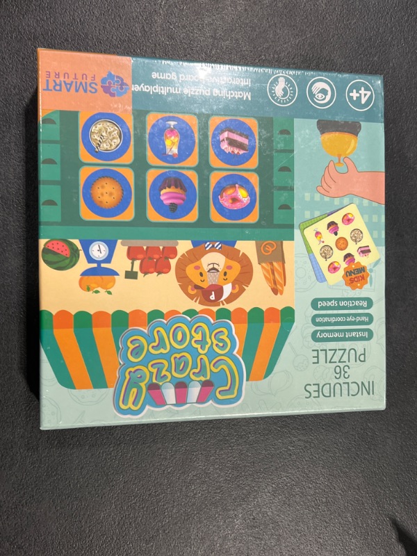 Photo 2 of BWMB Wooden Matching Chips Puzzle Game Suitable for Children and Adults, Analytical Educational Logical Training and Spatial Thinking Toy for Kids from Age 4+, Pattern Chips Puzzles Games Family Matching Puzzle BRAND NEW FACTORY SEALED                    