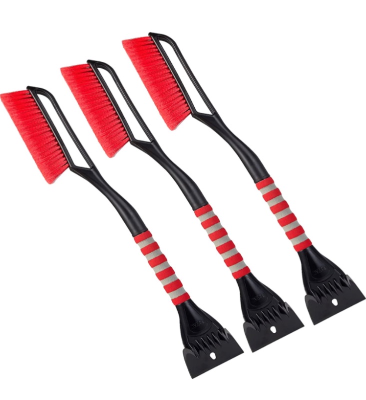 Photo 1 of 27" ICE SCRAPER SNOW BRUSH 3 PACK 