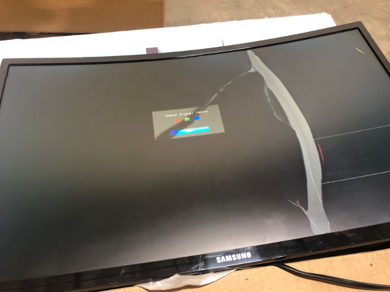Photo 4 of **PARTS ONLY** SAMSUNG 23.5” CF396 Curved Computer Monitor 