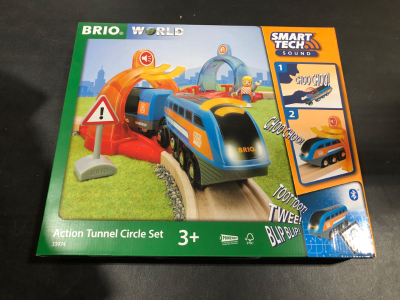 Photo 3 of BRIO World - Smart Tech Sound - Action Tunnel Circle Set
