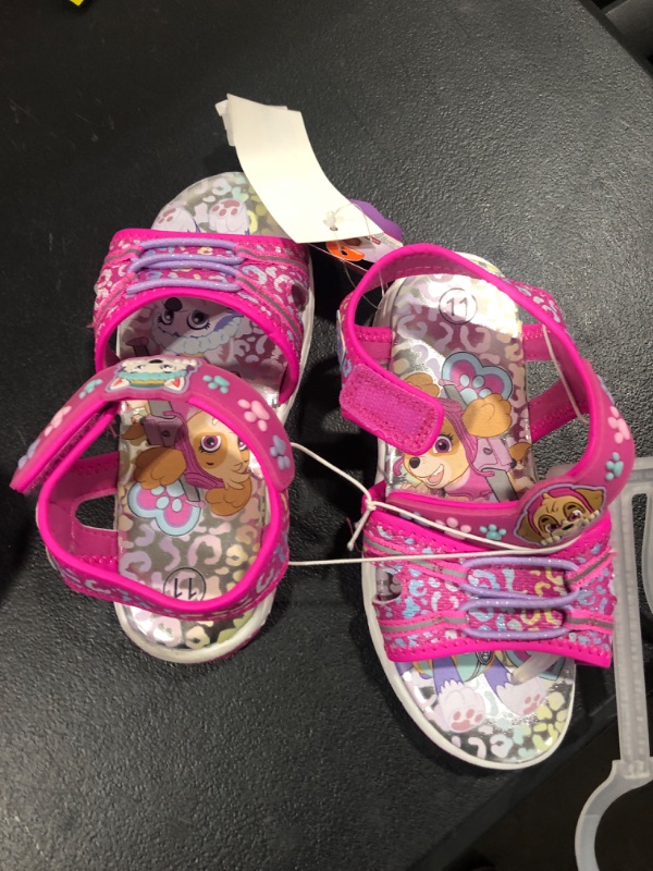 Photo 2 of Toddler Girls' Nickelodeon PAW Patrol Adventure Ankle Strap Sandals - Pink 11
