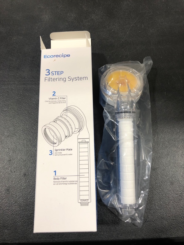 Photo 2 of Shower head with Filter – Premium Showerhead Filter Enriched with Vitamin C – Korean Made Water Filter Removes Residual Chlorine, Rust