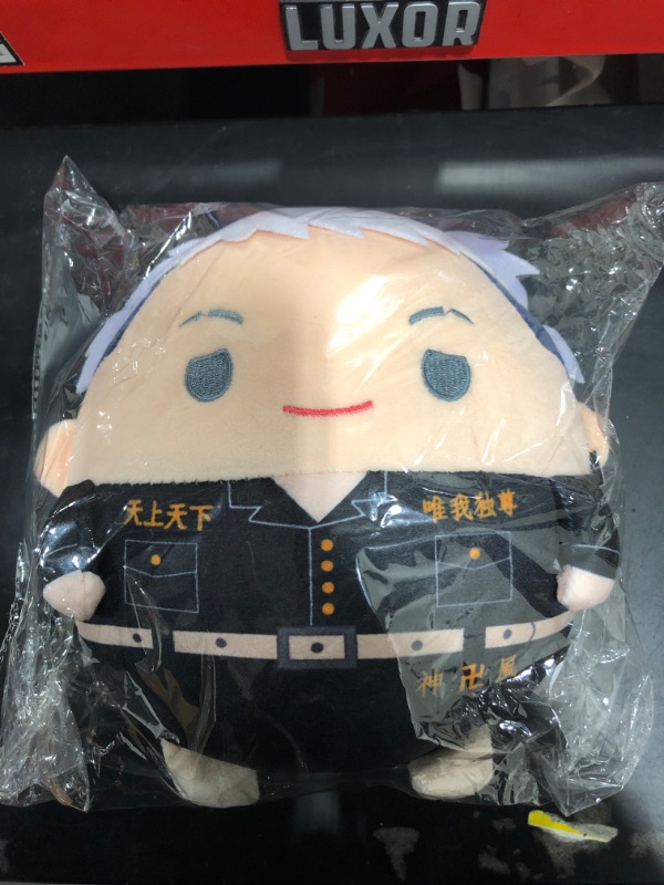 Photo 2 of Anime Plush Toy Doll Ryuguji Ken Sano Manjiro Hanagaki Round Stuffed Plushie Figure Dolls Collection for Kids Fans (Mitsuya Takashi, 20cm/7.87inch)