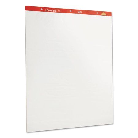 Photo 1 of Universal UNV35600 27 X 34 Unruled Recycled Easel Pads - White (50 Sheet/Pad 2 Pads/Carton)
