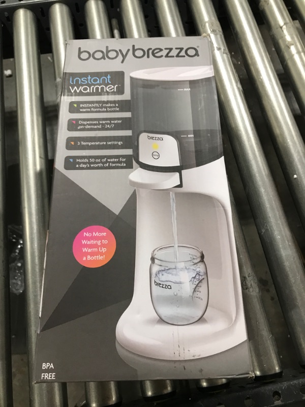 Photo 2 of Baby Brezza Instant Warmer – Instantly Dispense Warm Water at Perfect Baby Bottle Temperature - Traditional Baby Bottle Warmer Replacement - Fast Baby Formula Bottles 24/7 – 3 Temperatures