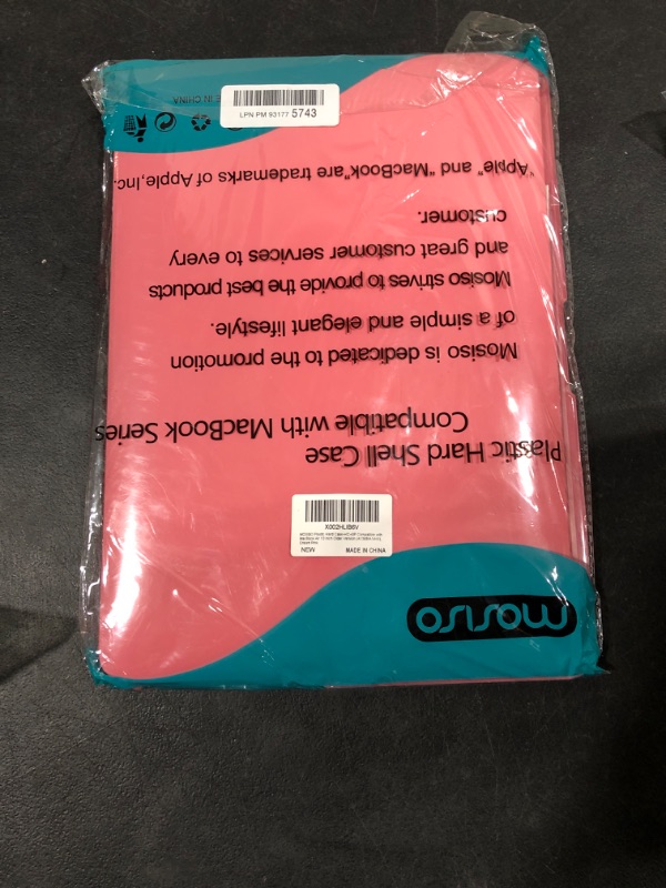 Photo 2 of MOSISO Compatible with MacBook Air 13 inch Case (Models: A1369 & A1466, Older Version 2010-2017 Release), Protective Plastic Hard Shell Case & Keyboard Cover & Screen Protector, Cream Pink