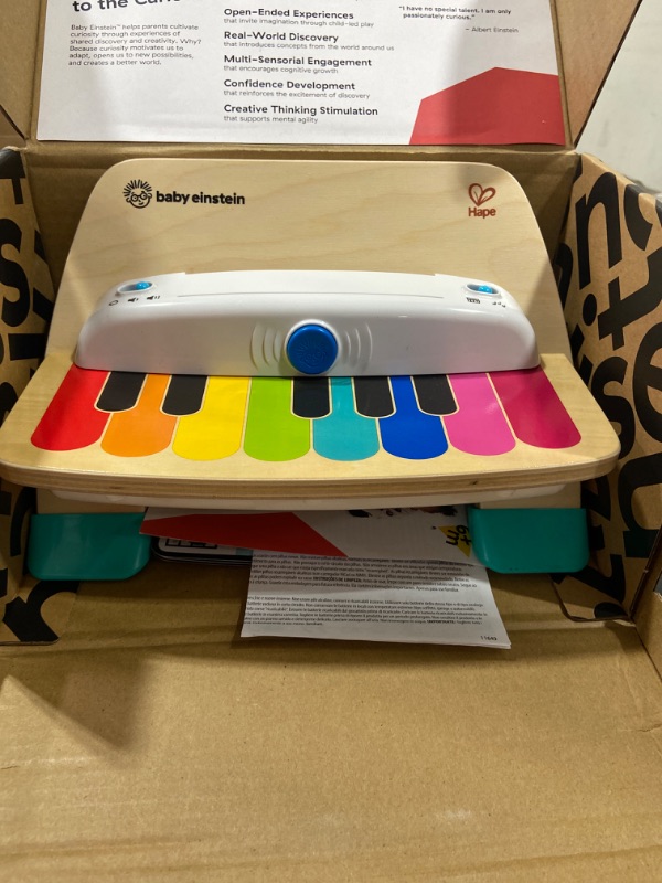 Photo 1 of Baby Einstein and Hape Magic Touch Piano Wooden Musical Toddler Toy, Age 6 Months and Up