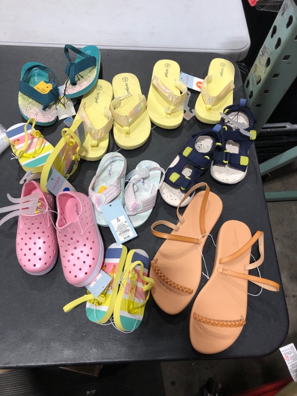 Photo 1 of BAG LOT OF FLIP FLOPS AND SANDALS
VARIOUS STYLES AND SIZES