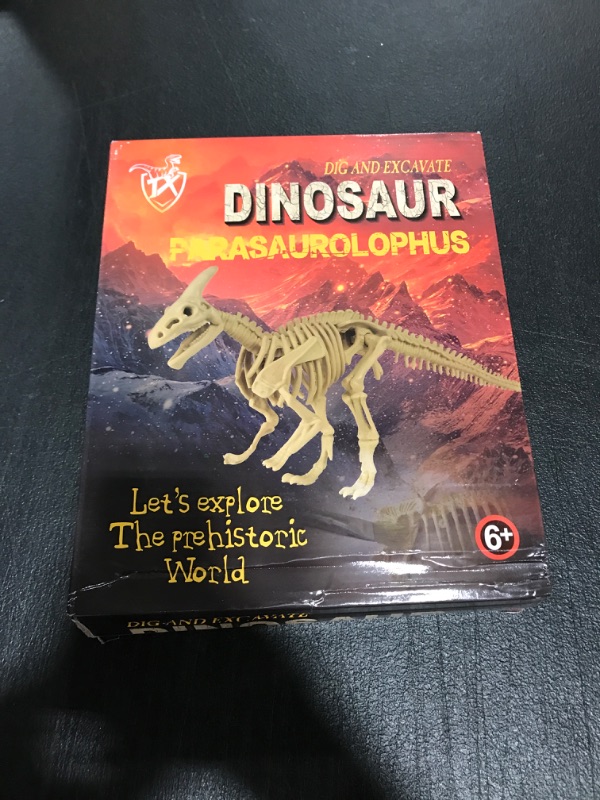 Photo 2 of Beyondtrade Dinosaur Dig Kit for Kids, Dino Fossil Dig Kits Dinosaur Skeleton for Children’s Excavation Science Education DIY STEM Toys JX-009