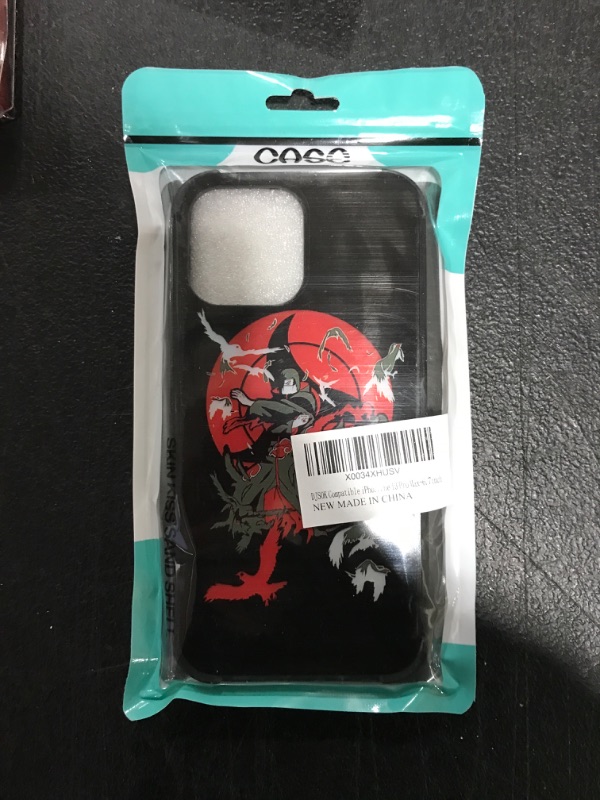 Photo 2 of iPhone 13 Pro Max case Anime Ninja Crow Pattern (6.7inch)