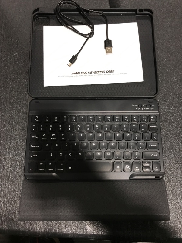 Photo 1 of Wireless Keyboard Case for Ipad- Unknown Make and Model